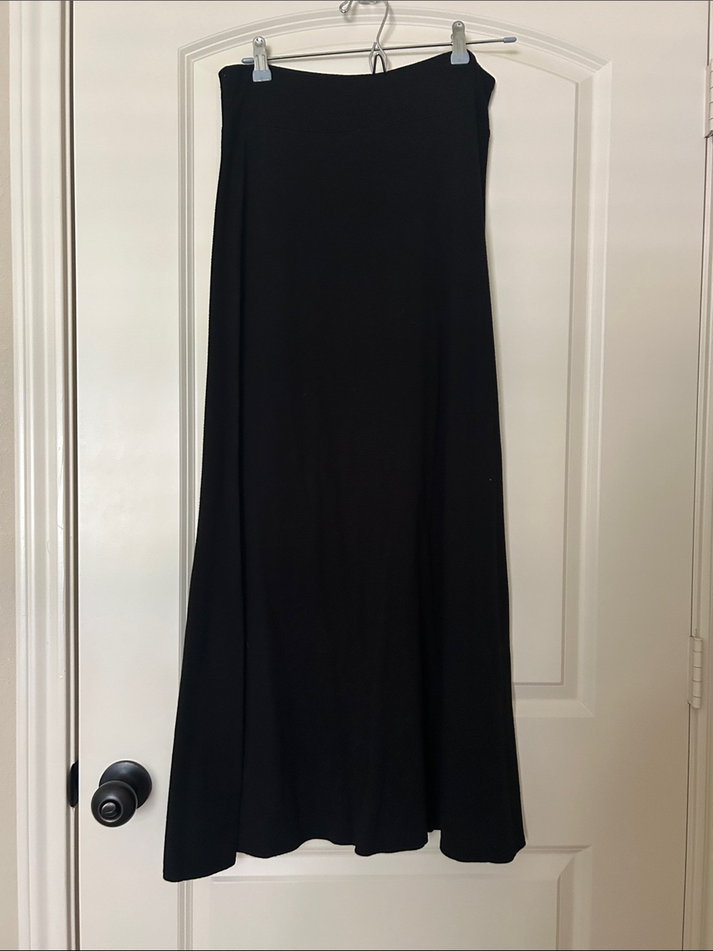 GAP Black Maxi Skirt with Flowing A-Line